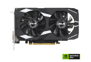  DUAL-RTX3050-O6G, ASUS, Ggraphics Card, PCI Express 4.0, 6GB GDDR6, 96-bit, 450W, DVI-D, HDMI, DisplayPort.