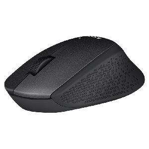 M330 Logitech Wireless Mouse SILENT PLUS BLACK-1000 DPI High Precision (105.4x67.9x38.4mm)L910-004909