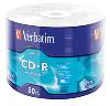  CD-R, VERBATIM, CD Disc, 700Mb,52x, Wrap Extra Protection, 50Pcs.