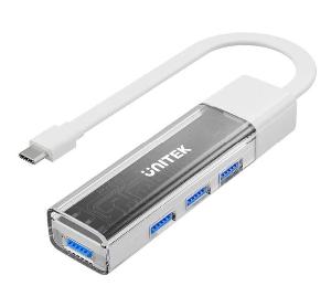 H1319AWH01, UNITEK, Bi-Directional USB-C/USB-A 5Gbps Hub (4*USB-A)