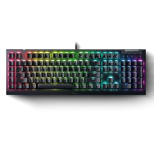  RZ03-04701800-R3M1, RAZER, Keyboard, mechanical BlackWidow V4 X, 110key, Yellow Switch, USB-A, EN, RGB, black.