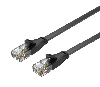 C1809GBK, UNITEK, Pach Cord, 1M, CAT.6 Flat Cable - RJ45 (8P8C) Male, Black Color. C1809GBK, UNITEK, Pach Cord, 1M, CAT.6 Flat Cable - RJ45 (8P8C) Male, Black Color.