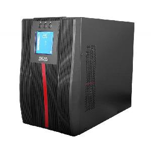  MAC-3000, POWERCOM, UPS, 3000W,On-Line,8xSchuko,208-240VAC,12V9Ahx6,USB,Sinewave,Tower,Black.