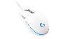 G203, LOGITECH LIGHTSYNC Corded Gaming Mouse - WHITE - USB 910-005797
