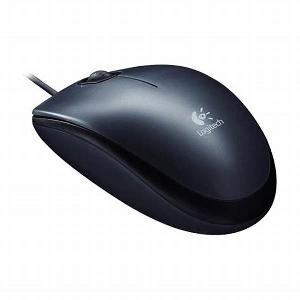  M90, Logitech, Mouse, USB 1,8m, 1000dpi, 3 Button, 90 g, Grey.