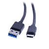  KD-USB3008 1m, KINGDA, Cable, USB 3.0 A  1m, male to Type C male cable ,high quality,with nylon braiding.