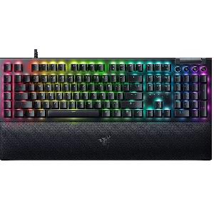  BlackWidow V4, RAZER, Keyboard, mechanical 114key, Yellow Switch, USB-A, EN, RGB, black.