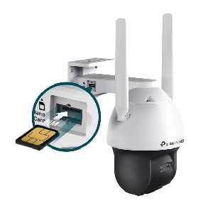  VIGI C540-4G(4mm), TPLINK, Camera, 4MP Outdoor Full-Color 4G PanTilt smart1/3.0 CMOS,F1.6H.265+,2 Way Audio,MicroSD 512 GB.