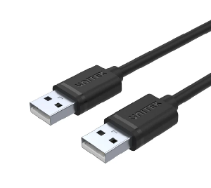  Y-C442GBK, UNITEK, Cable, 1.5M USB 2.0 Extension, USB-A (M) to USB-A (M) Cable.