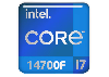 Core i7-14700F, Intel, CPU, 20 Core, 28 Threads, 28MB, upto 5.40GHz, 219W, LGA1700, DDR5 5600, Tray, 1yr. Core i7-14700F, Intel, CPU, 20 Core, 28 Threads, 28MB, upto 5.40GHz, 219W, LGA1700, DDR5 5600, Tray, 1yr.