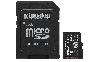  SDCS3/64GB, KINGSTON, Memory Card, 64GB microSDXC Canvas Select Plus Gen3 100MB/s A1 Card + Adapter.