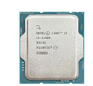 Core i3-12100, Intel, CPU, 4 Core, 8 Threads, 5MB, upto 4.30GHz, 89W, FCLGA1700, Intel UHD 730, DDR5 4800, Tray, 1yr.