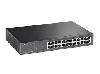 TL-SF1024D, TP-Link, 24-port 10/100 Switch, 24 10/100M RJ45 ports, 1U 19-inch rack-mountable steel c