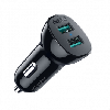 C0051-V5, (BK)  Choetech 36W QC 3.0 Dual USB-A Car Charger C0051-V5, (BK)  Choetech 36W QC 3.0 Dual USB-A Car Charger