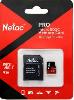  P500 Extreme Pro , NETAC, Memory Card, 32GB G-R MicroSDHC V10/A1/C10 up to100MB/s,retail pack with SD Adapter.