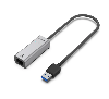 Y-3464, UNITEK, USB3.0 to Gigabit Ethernet Adapter, Space Grey Y-3464, UNITEK, USB3.0 to Gigabit Ethernet Adapter, Space Grey