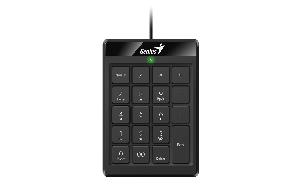  NumPad 110, GENIUS, Keyboard, Portable Numberpad, USB, BLACK.