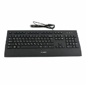  K280e, LOGITECH, Keyboard, USB 1.8m, BLACK.