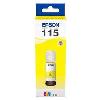  115 - C13T07D44A, EPSON, Ink, Yellow Bottle 70ml, 6,200 pages.