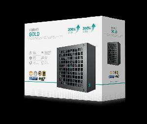 PQ850G, PSU, DEEPCOOL 850W Power Supply, ATX12V V3.1, 80Plus Gold/Cybenetics Gold/PPLP Gold, FDB