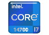 Core i7-14700, Intel, CPU, 20 Core, 28 Threads, 28MB, upto 5.40GHz, 219W, LGA1700, Intel UHD 770, DDR5 5600, Tray, 1yr.