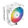  AG500 WH ARGB V2, DEEPCOOL, Air Cooler, Universal, 160mm, TDP 240W, PWM 300~1950RPM, ≤29.4dB, 4+3-pin, ARGB, White.