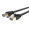 C1808HBK, UNITEK, Cable, 0.5M, CAT 7 RJ45 (8P8C) Male to RJ45(8P8C) Male Cable, Black. C1808HBK, UNITEK, Cable, 0.5M, CAT 7 RJ45 (8P8C) Male to RJ45(8P8C) Male Cable, Black.