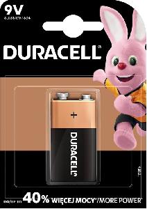 6LR61/MN1604, Duracell Basic Blister 9V (125308)