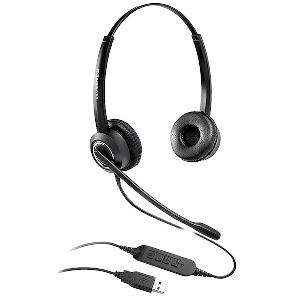 GUV3000 0 GrandStream HD USB Headsets with Noise Canceling Mic, Cable Length 2m