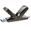  US5, NETAC, External  HDD/SSD, USB3.2+TypeC Solid State Flash Drive 512GB,up to 550MB/500MB/s.