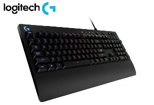  G213, Logitech, Keyboard, RGB Gaming, USB, BLACK.