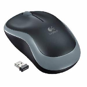  M185, Logitech, Mouse, USB Wireless 1000 dpi 3 Button, 1xAA-12 month 75g Black/Grey.