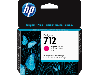  712, HP, Ink Cartridge, 29ml Magenta.