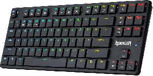 Redragon  Anubis K-539  Mechanical gaming keyboard, RGB, slim, noiseless, 87 botto Bluetooth,2.4G (70505) 6950376705051