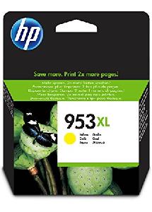  953XL, HP, Ink Cartridge, Yellow (High Yield).