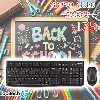 MK120 LOGITECH Corded Combo KEYBOARD AND MOUSE - BLACK - USB ENG/ RU L920-002561