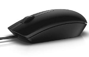 MS116  Dell Optical Mouse-570-AAIR - Black