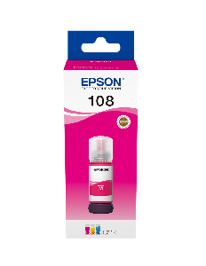 108 - C13T09C34A, EPSON, Magenta Ink Bottle 70ml