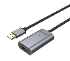  Y-272, UNITEK, Cable, 10M USB 2.0 Aluminium Extension Cable.