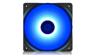  RF120B, DEEPCOOL, Case Fan, 120mm;1300 RPM, 48.9 CFM;21.9 dB, 3pin+molex, Blue LED, Black.