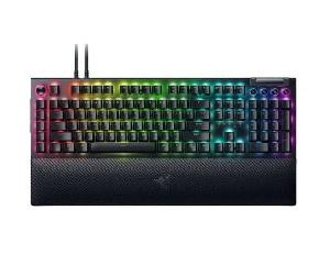  RZ03-04681800-R3M1, RAZER, Keyboard, mechanical BlackWidow V4 Pro 104key Yellow Switch, USB-A, EN, RGB, black.