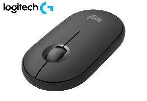  M350S, Logitech, Mouse, Bluetooth, 4K dpi, 3 Button, 1xAA-24 month, 76g, Black.