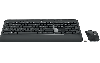  MK540, LOGITECH, Keyboard, Wireless Combo, EN/RU, BLACK.
