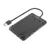 Y-3036, UNITEK USB3.1 to SATA6G 2.5” HDD/SSD Hard Disk Enclosure, Black Y-3036, UNITEK USB3.1 to SATA6G 2.5” HDD/SSD Hard Disk Enclosure, Black