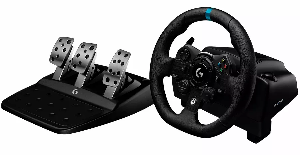  G923, Logitech, Game Controller, Racing Wheel and Pedals - PC/XB - BLACK - USB, L941-000158.
