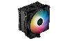  AG500 BK ARGB, DEEPCOOL, Air Cooler, Universal, 155mm, TDP 240W, PWM 300~1850RPM, ≤29.4dB, 4+3-pin, ARGB, Black.