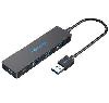 CHBBB Vention 4-in-1 USB 3.0 Hub Standard 5Gbps Transfer Speed CHBBB Vention 4-in-1 USB 3.0 Hub Standard 5Gbps Transfer Speed