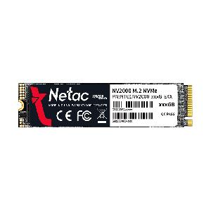 NV2000 NETAC 256GB PCIe Gen 3 x4 M.2 2280 NVMe 1.3 SSD , NT01NV2000-256-E4X, 3D NAND  R/W up to 2500/1000MB/s