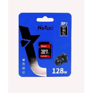  P600, NETAC, Memory Card, SDXC 128GB U1/C10 up to 90MB/s, retail pack.