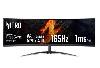  XZ452CU, ACER, Monitor, Nitro,44.5" W,1500R Curved, VA DQHD32:9, 5120x1440,165Hz,1ms,HDR 450nits,99% sRGB+Type-C(90W).